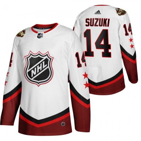 Herren Eishockey Montreal Canadiens Trikot Nick Suzuki 14 2022 NHL All-Star Weiß Authentic